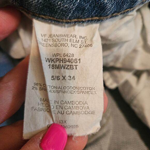 Wrangler Jeans Cowboy Cut 5/6 x 34 - Picture 8 of 8